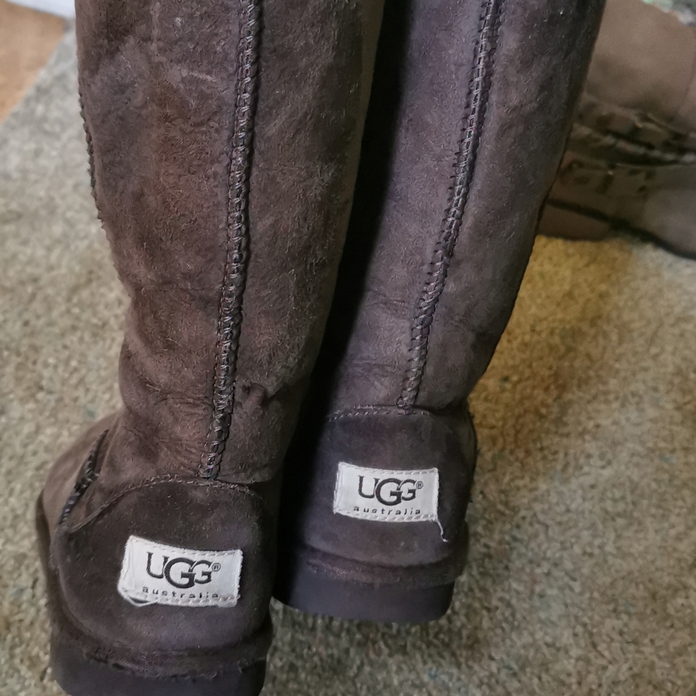 Used Brown UGG Boots - Picture 5 of 5